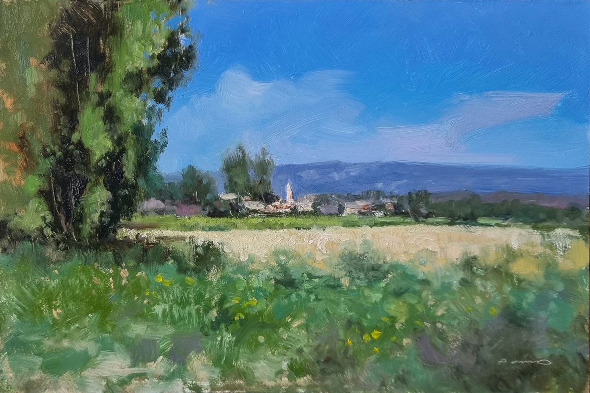 Peinture : Vers Taulignan 