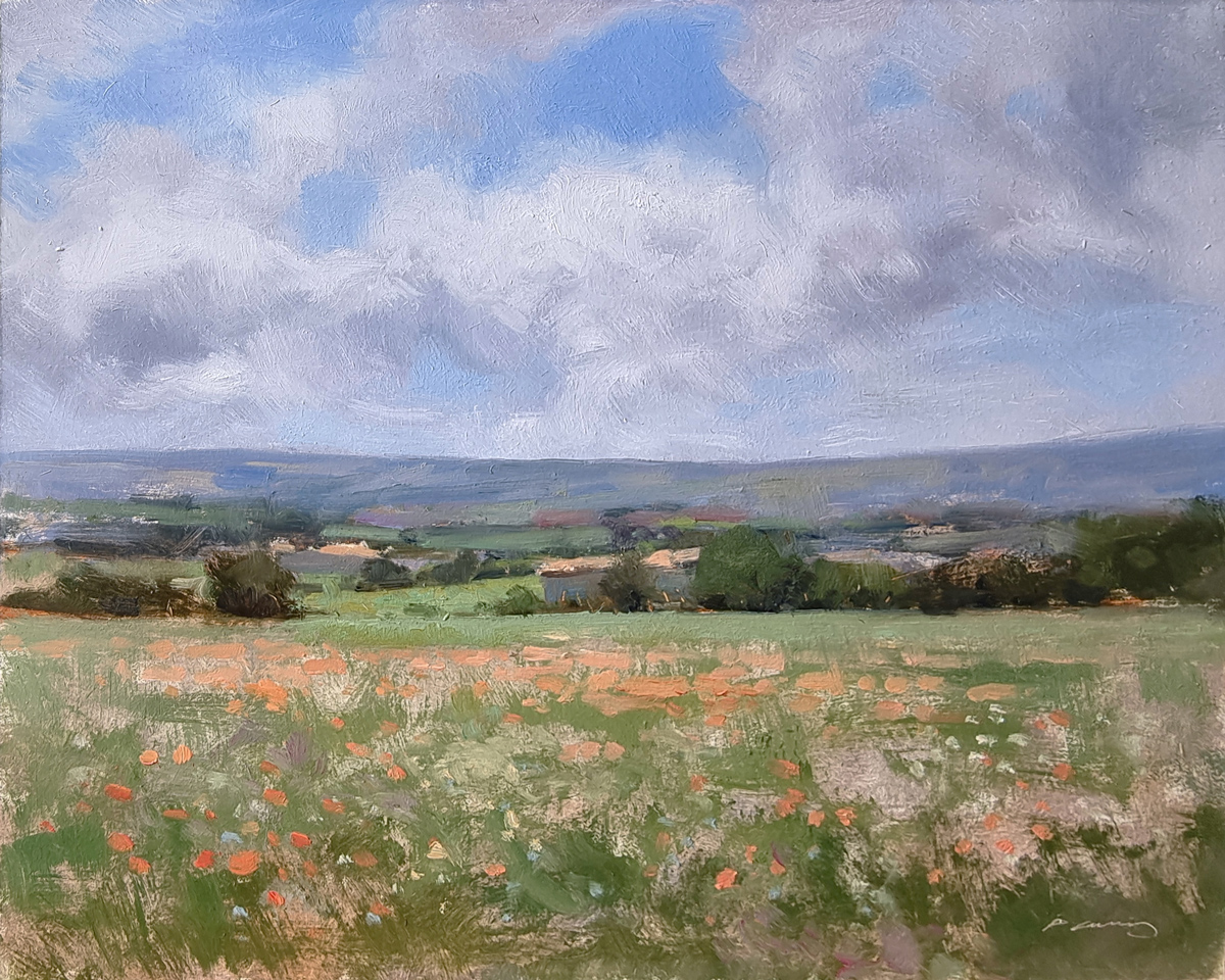 Peinture : Vers Forcalquier 