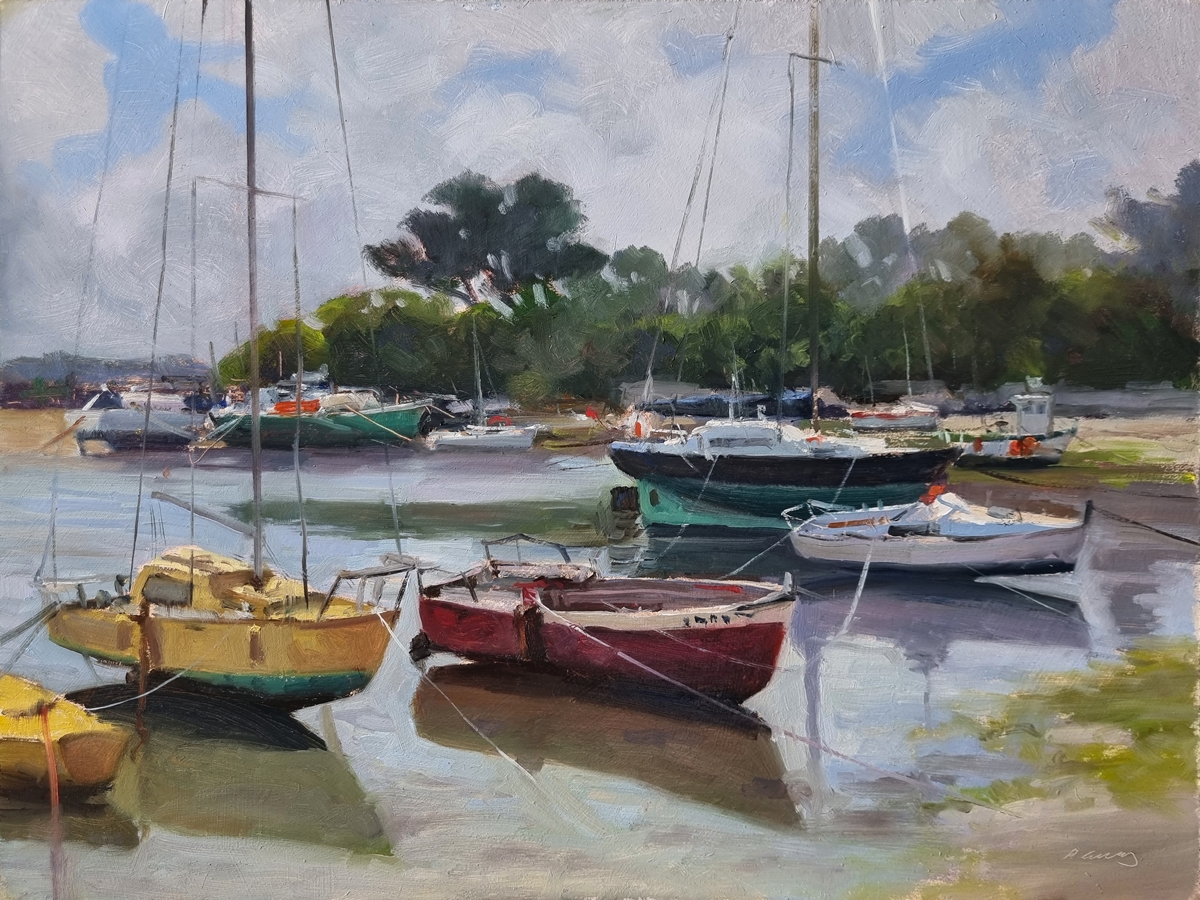 Peinture : Ile de Batz 