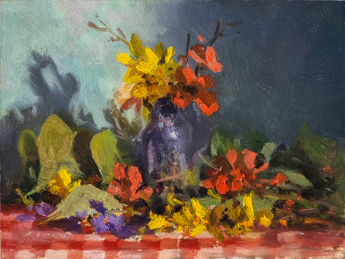 Peinture : Petit Bouquet 
