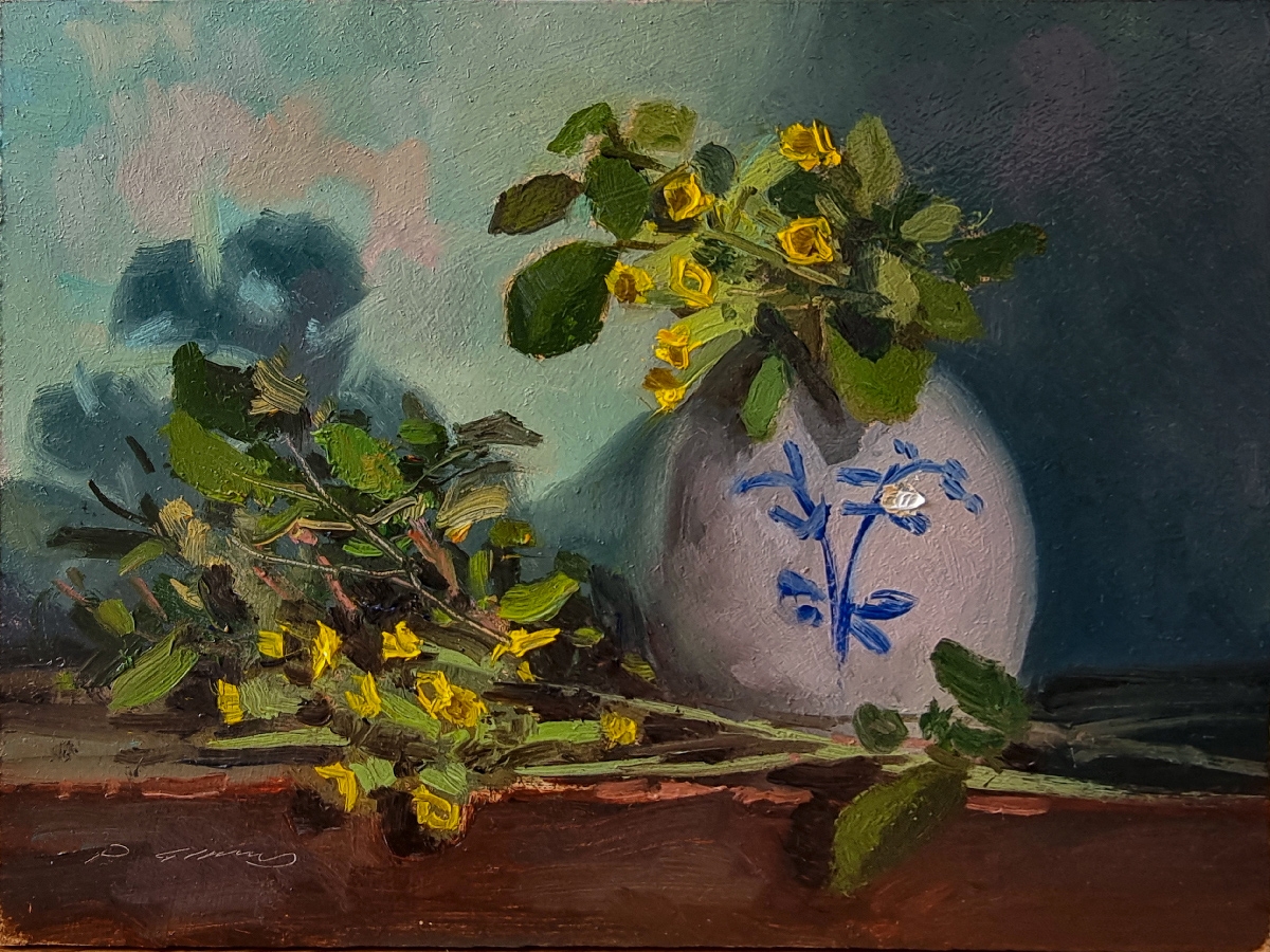Peinture : Bouquet de Coucou 