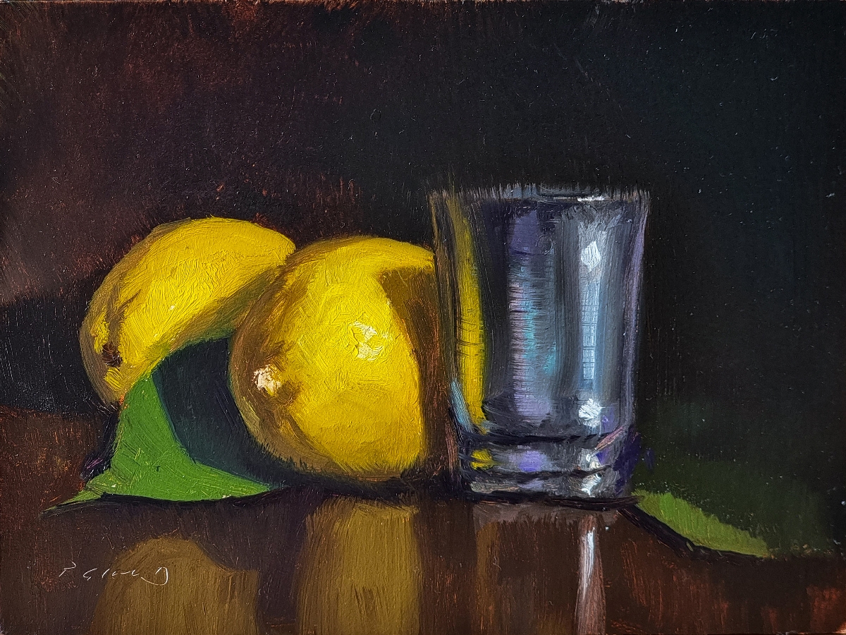 Peinture : 2 Citrons 
