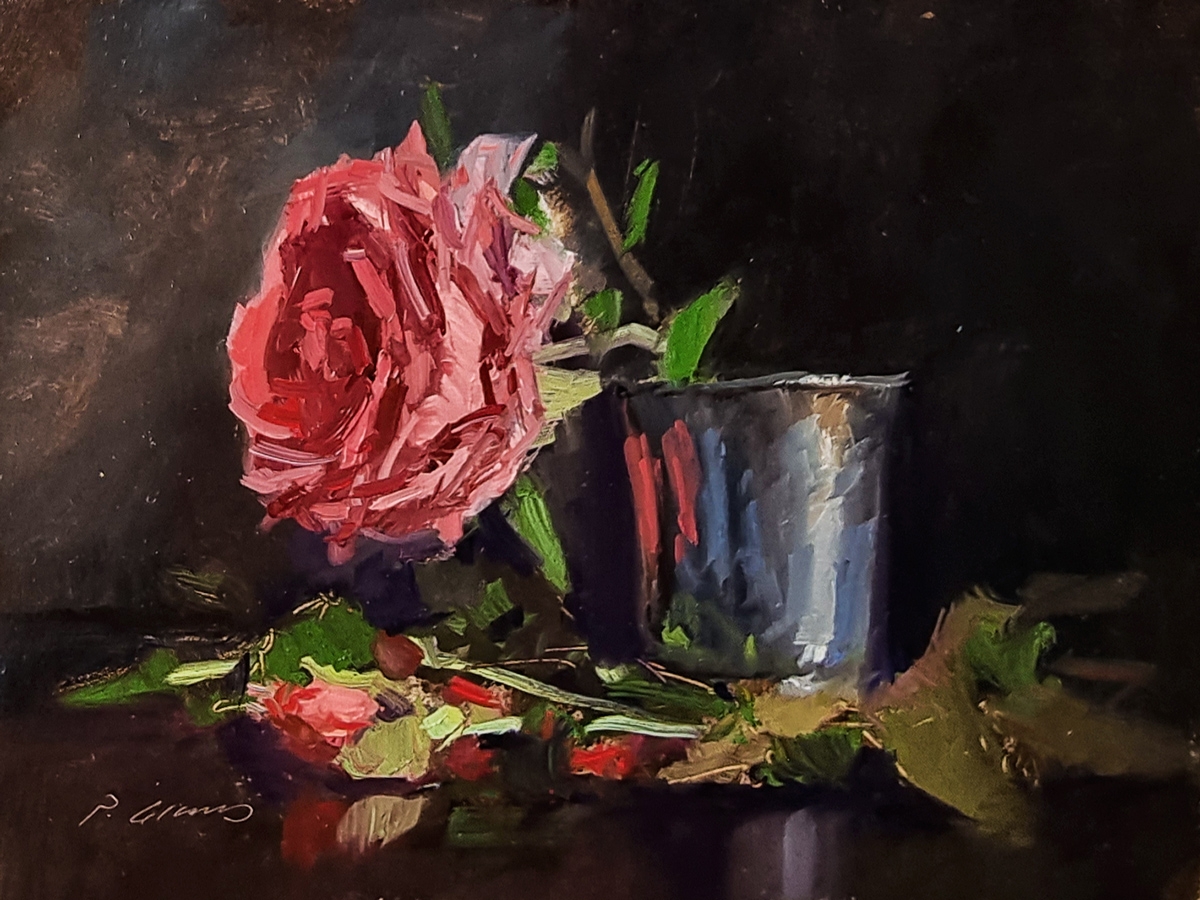 Peinture : Roses 