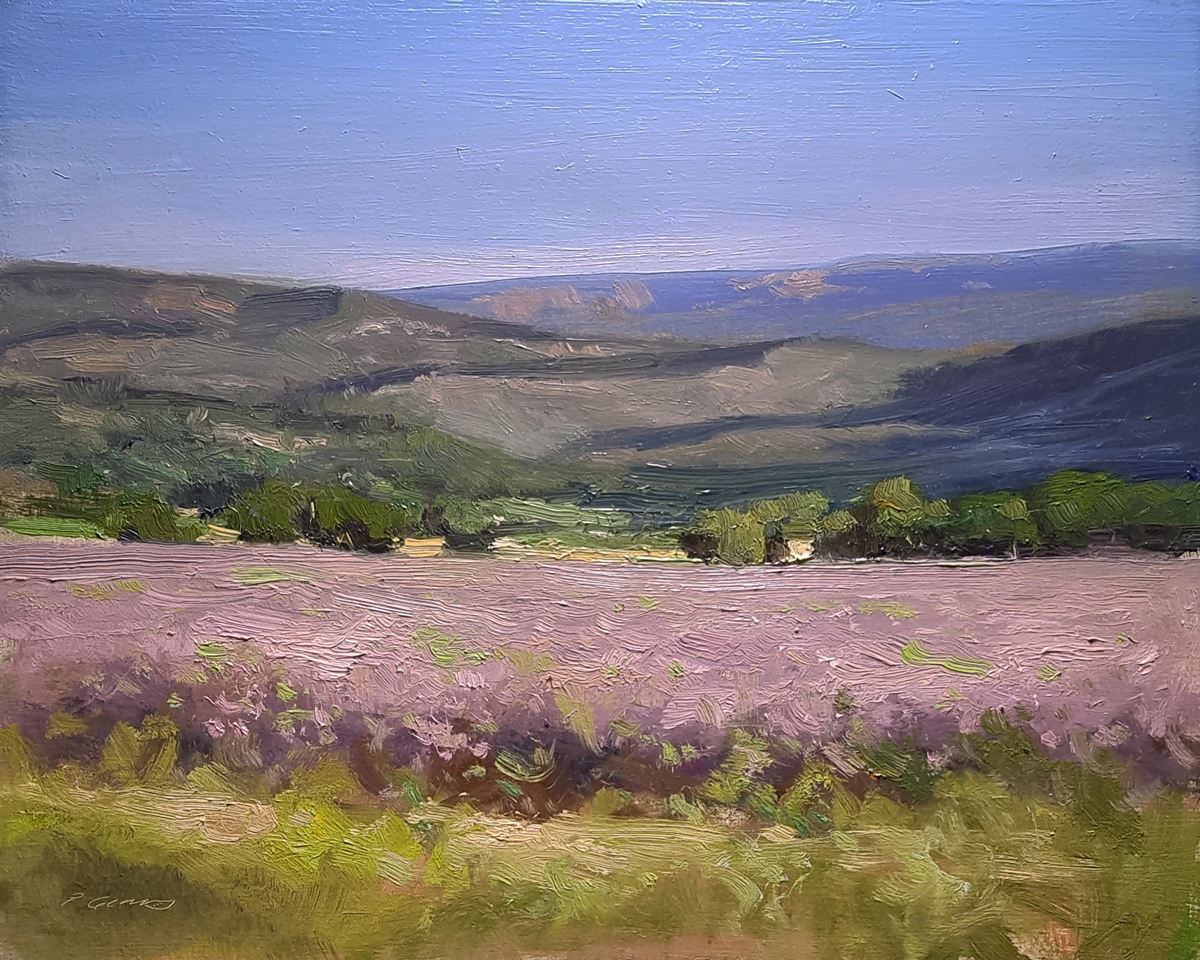 Peinture : Champs des Dames 
