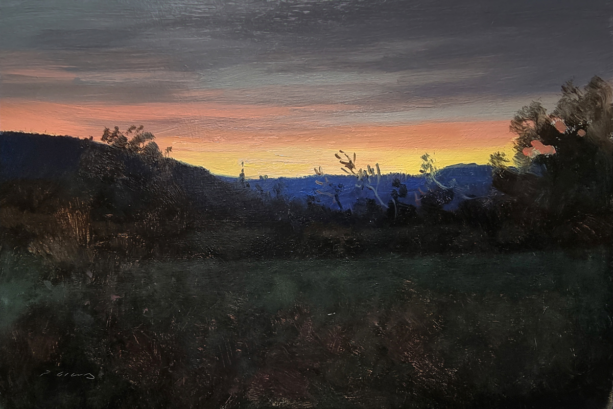 Peinture : Fin de Journée 