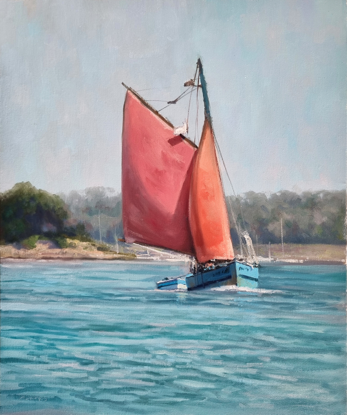 Peinture : Sinagot (Morbihan) 