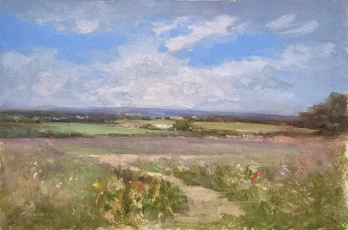 Peinture : Plaine de Bellevue Peinture : Plaine de Bellevue