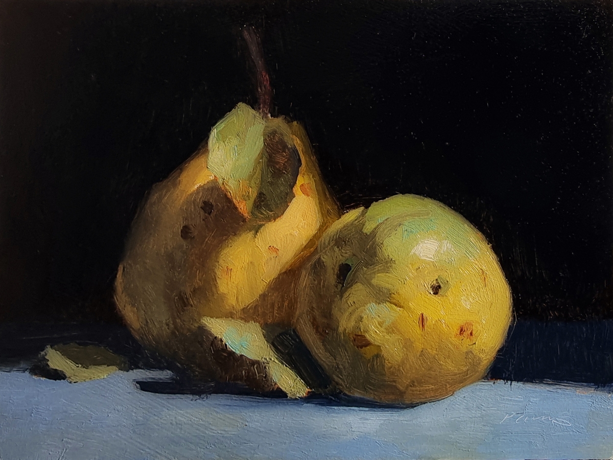 Peinture : 2 Coings 
