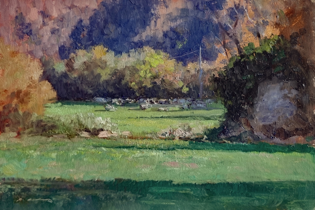 Peinture : Troupeau (Haute-Provence) Peinture : Troupeau (Haute-Provence)