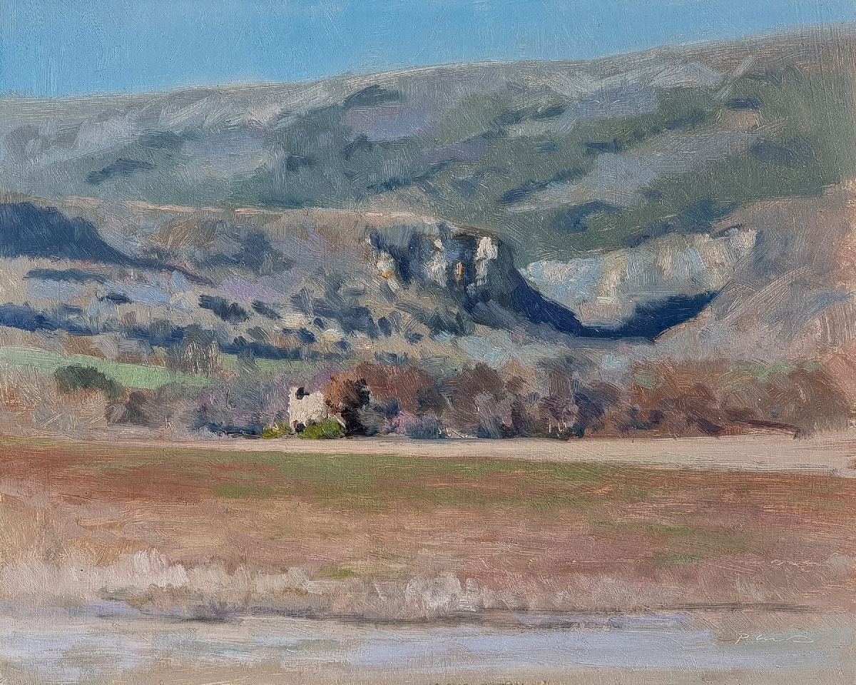 Peinture : Gorges de la Méouge Peinture : Gorges de la Méouge