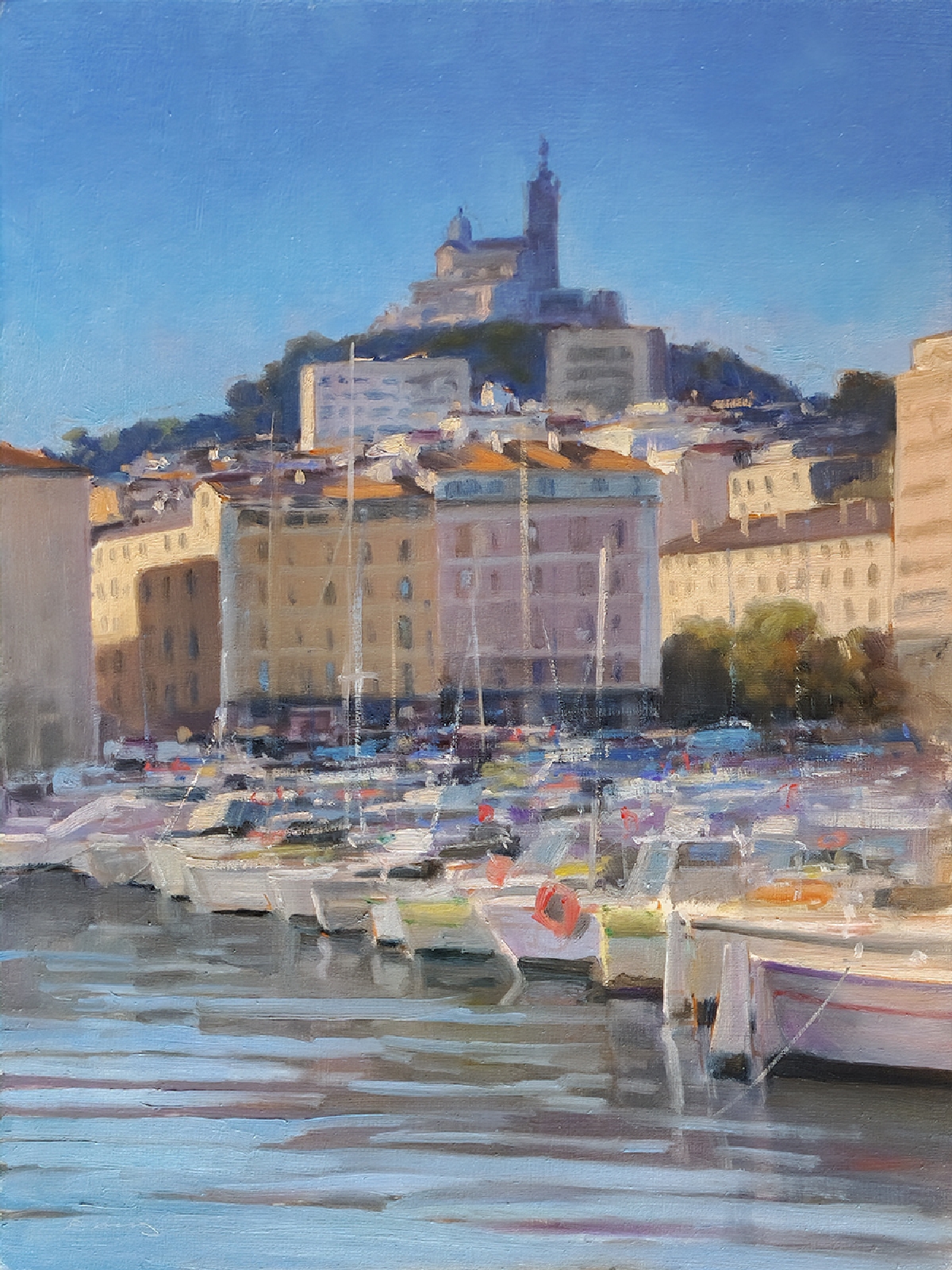 Peinture : Notre-Dame de la Garde 