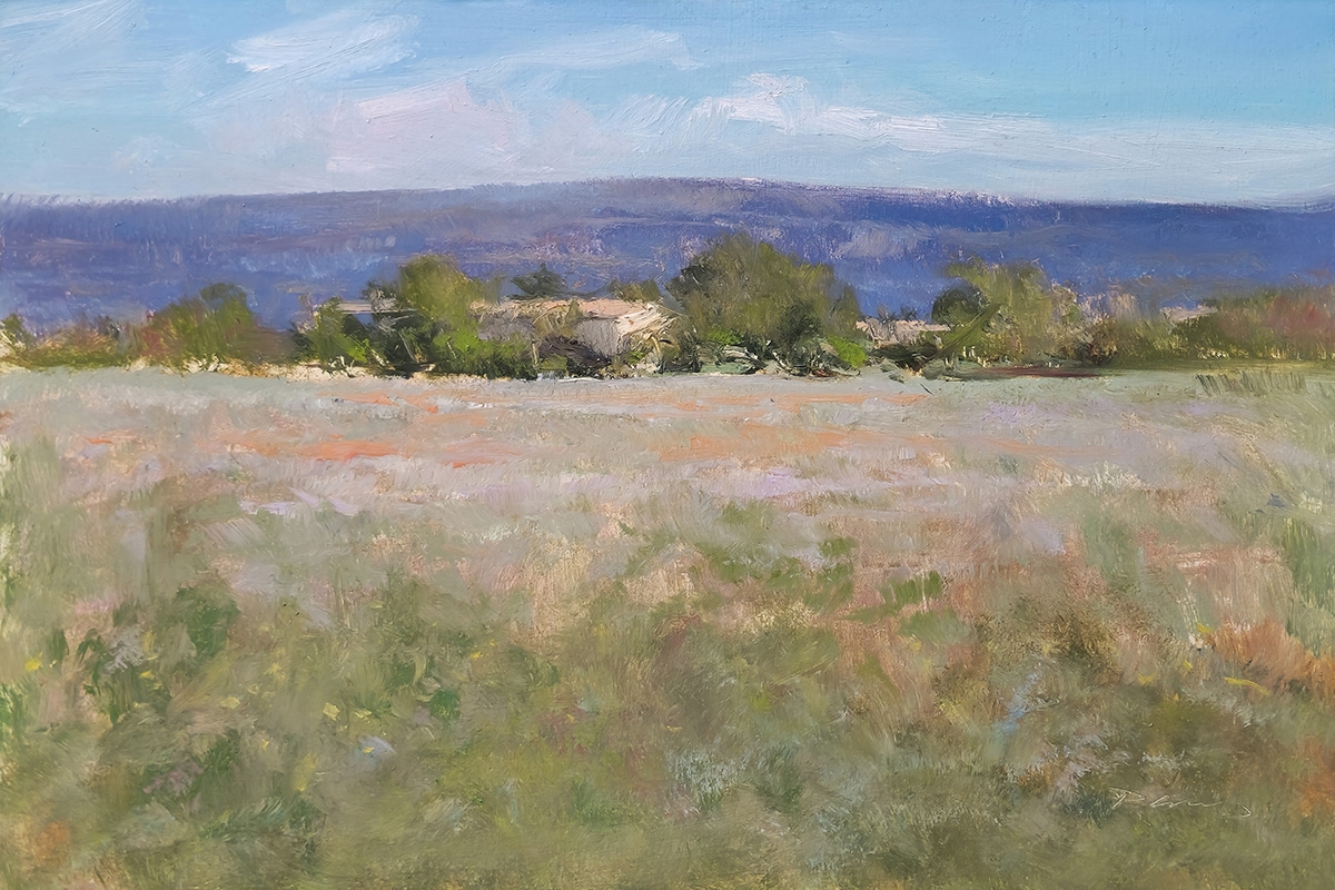Peinture : Ferme de la Silve 