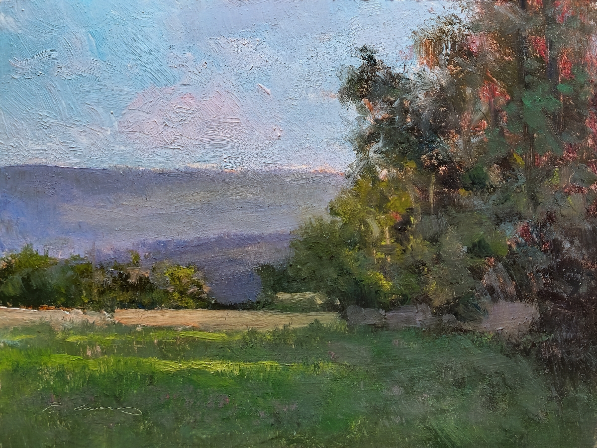 Peinture : Champs des Ateliers 