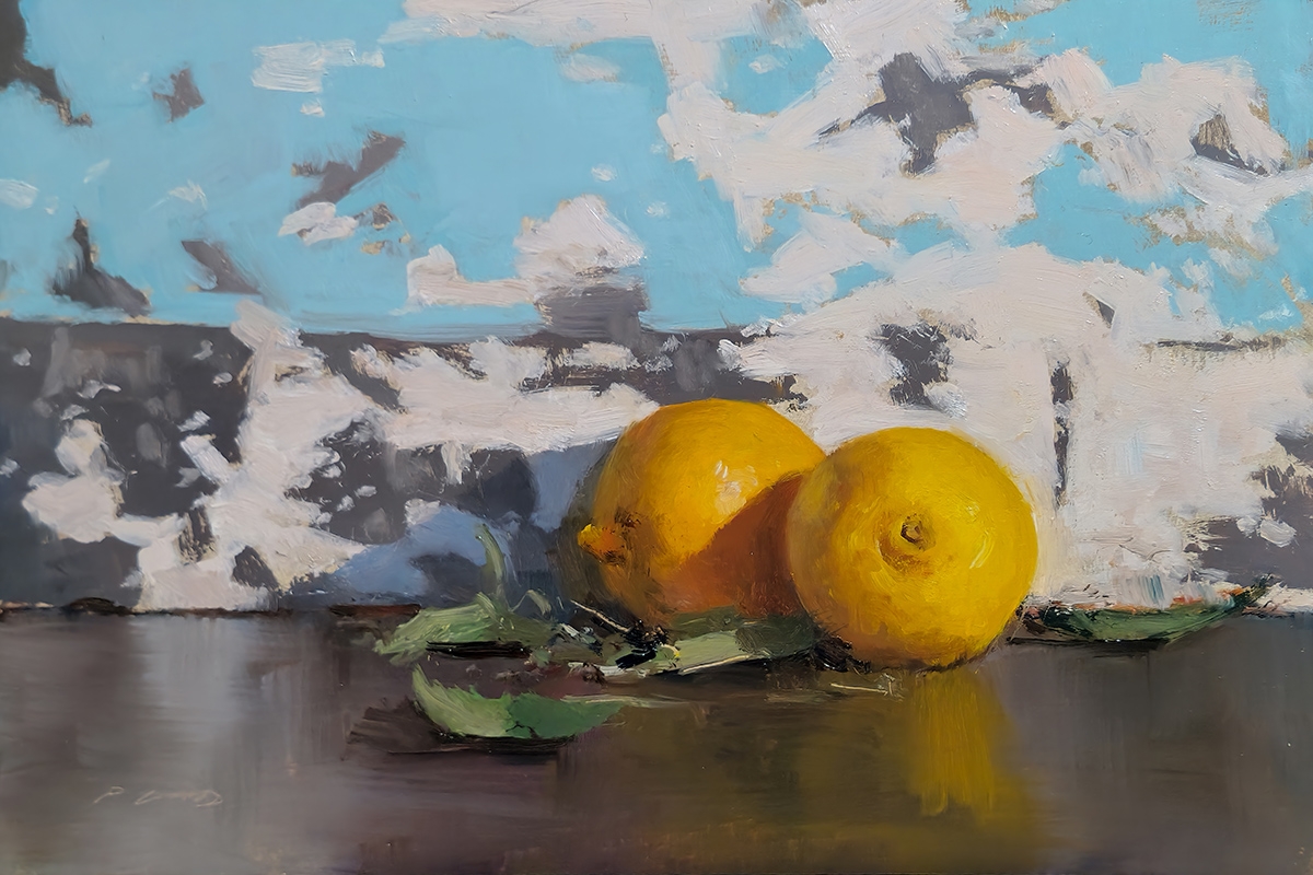 Peinture : 2 Citrons 