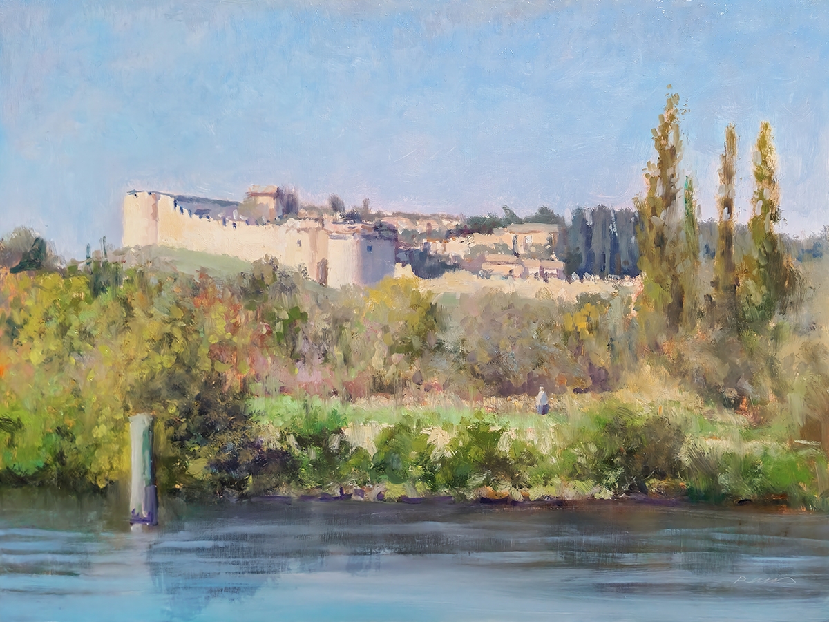 Peinture : Villeneuve Lès Avignon Peinture : Villeneuve Lès Avignon