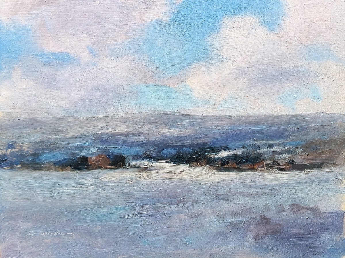 Peinture : Montagne de Chabre Peinture : Montagne de Chabre