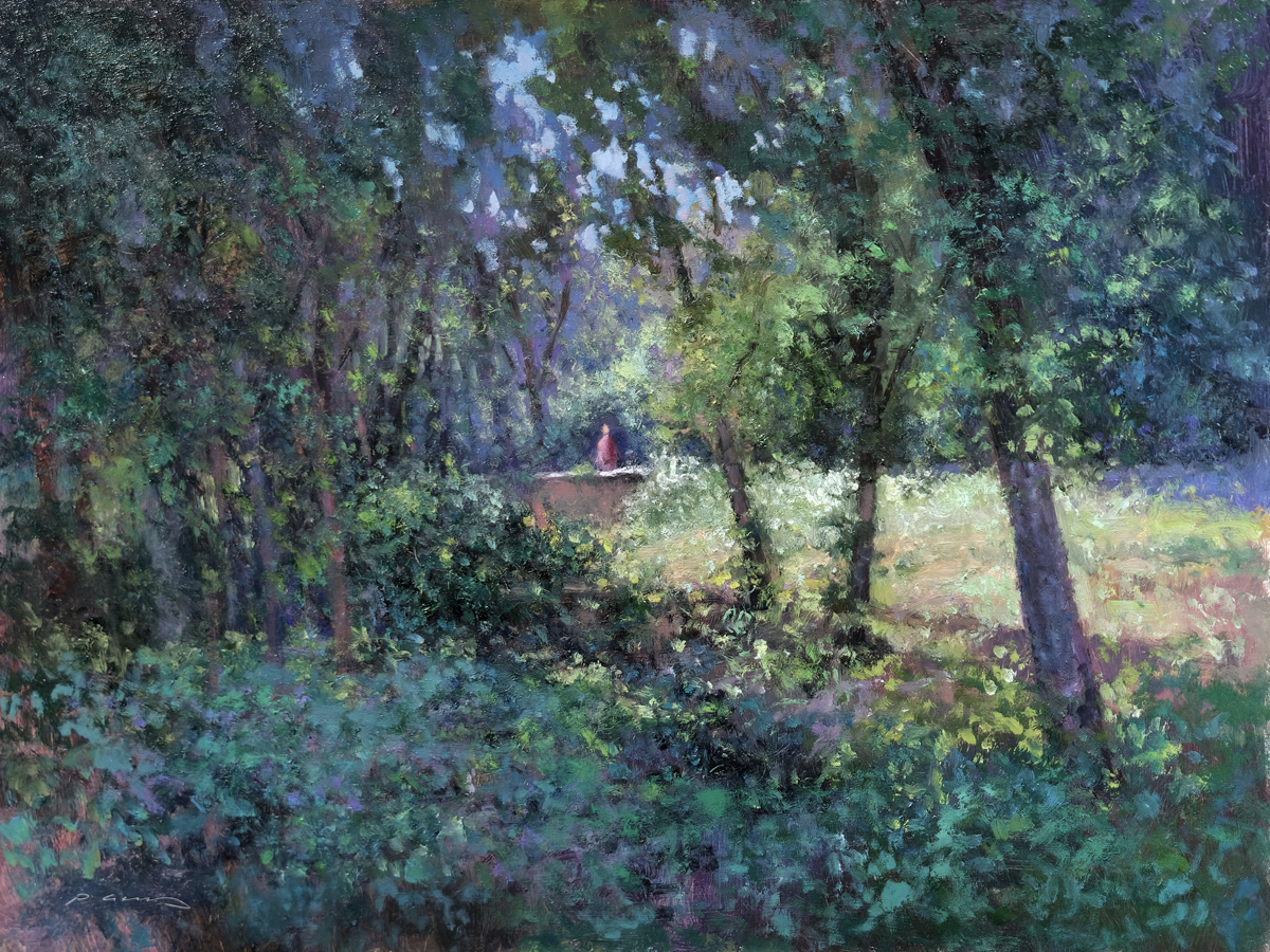 Peinture : Le Paradou 