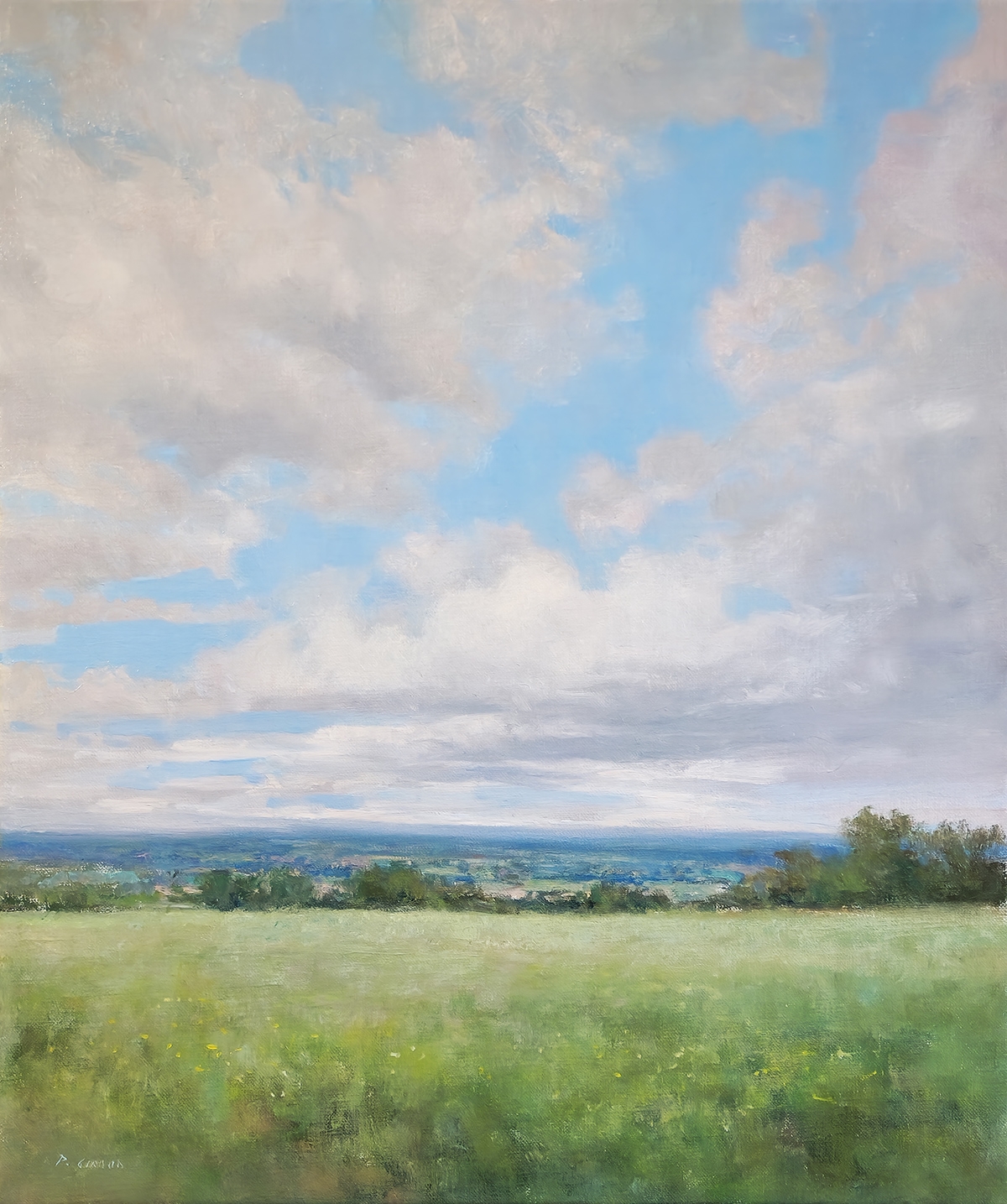 Peinture : Ciel de Mars 