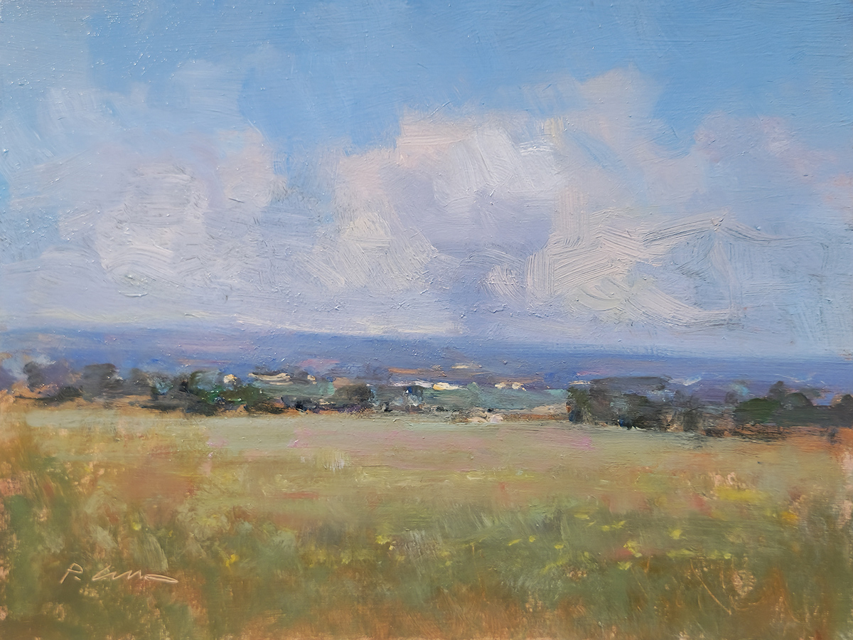 Peinture : Champs des Monges Peinture : Champs des Monges