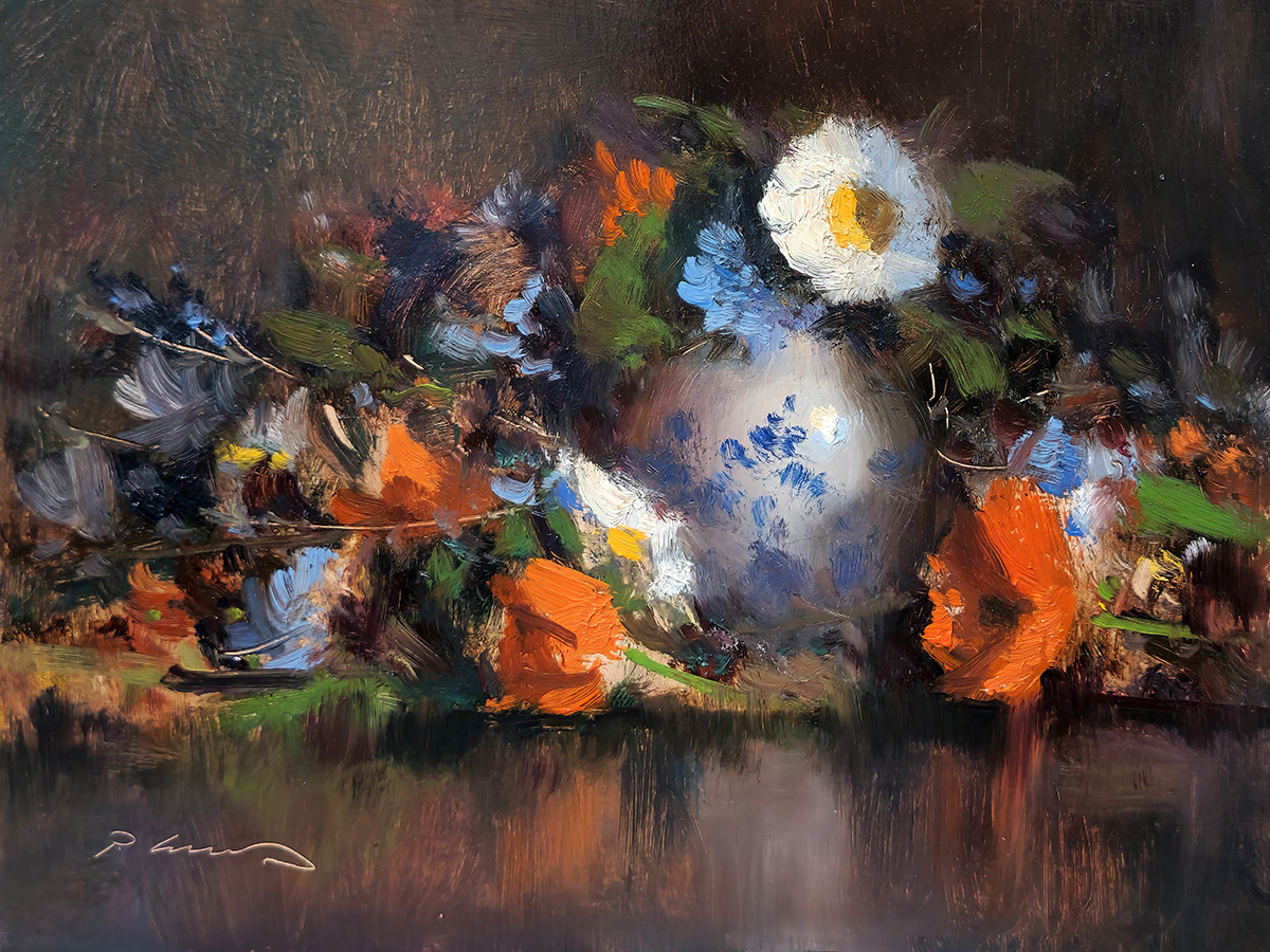 Peinture : Bouquet Estival Peinture : Bouquet Estival