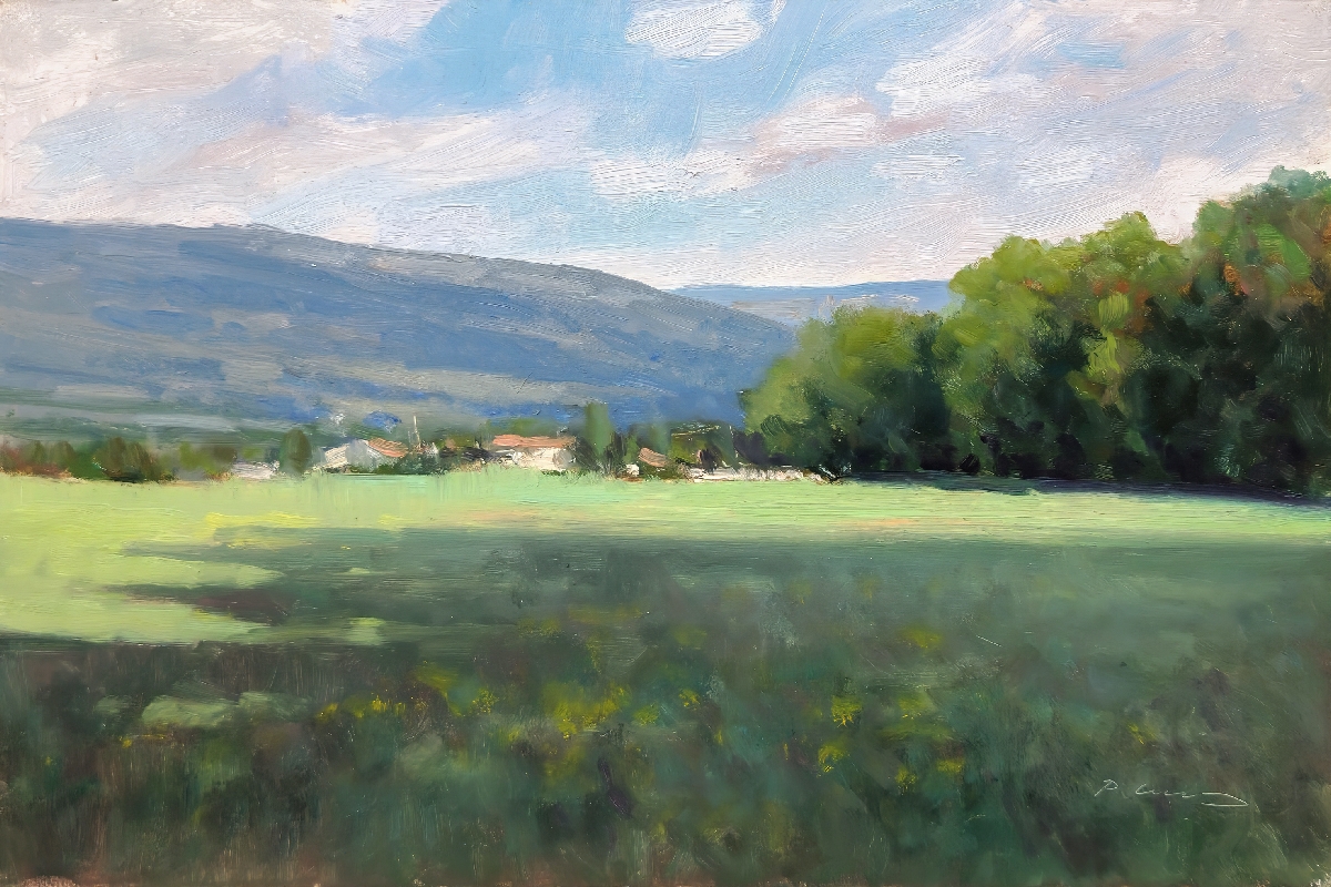 Peinture : Ferme à St Jean 