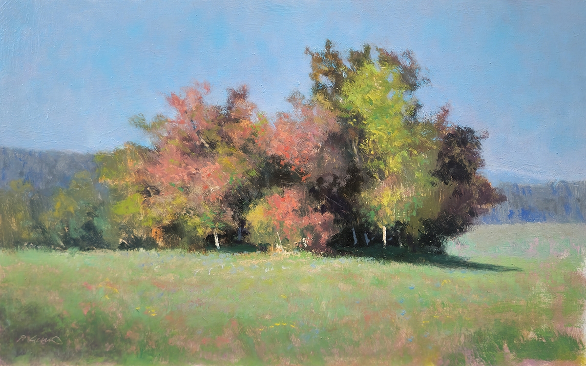 Peinture : Les 3 Chênes 