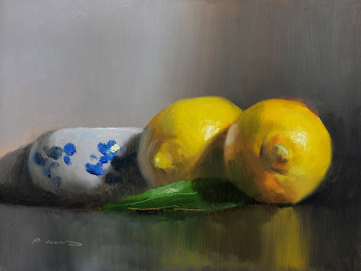 Peinture : 2 Citrons 