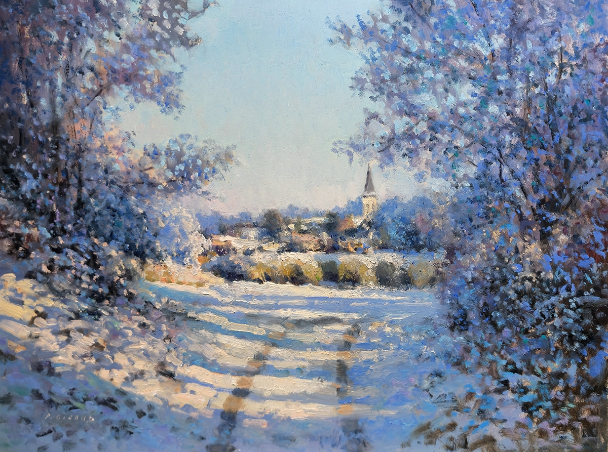 Peinture : Nervieux Chemin des Sables