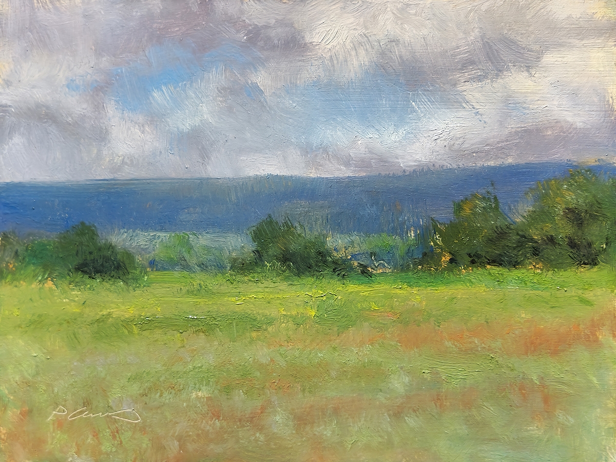 Peinture : Après l'Orage 