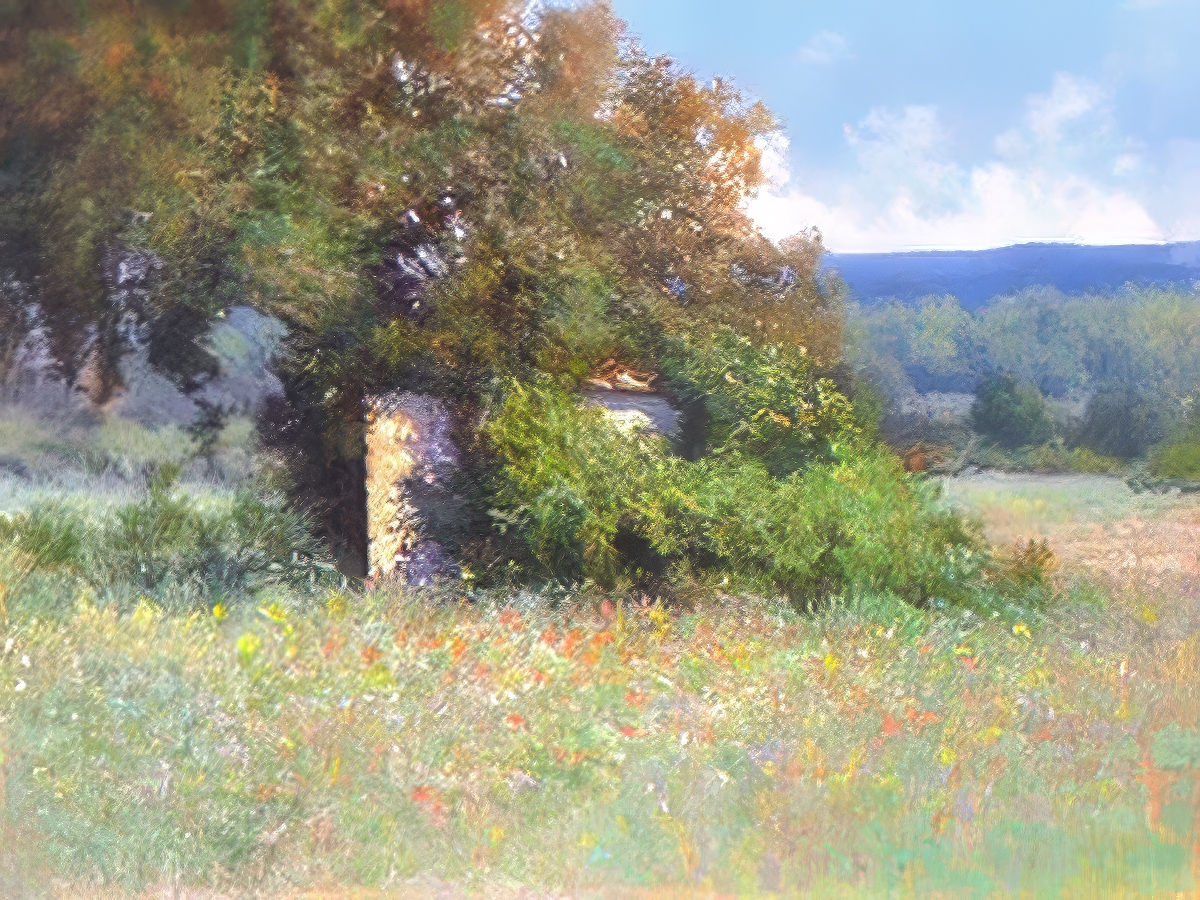 Peinture : Cabanon Provençal 