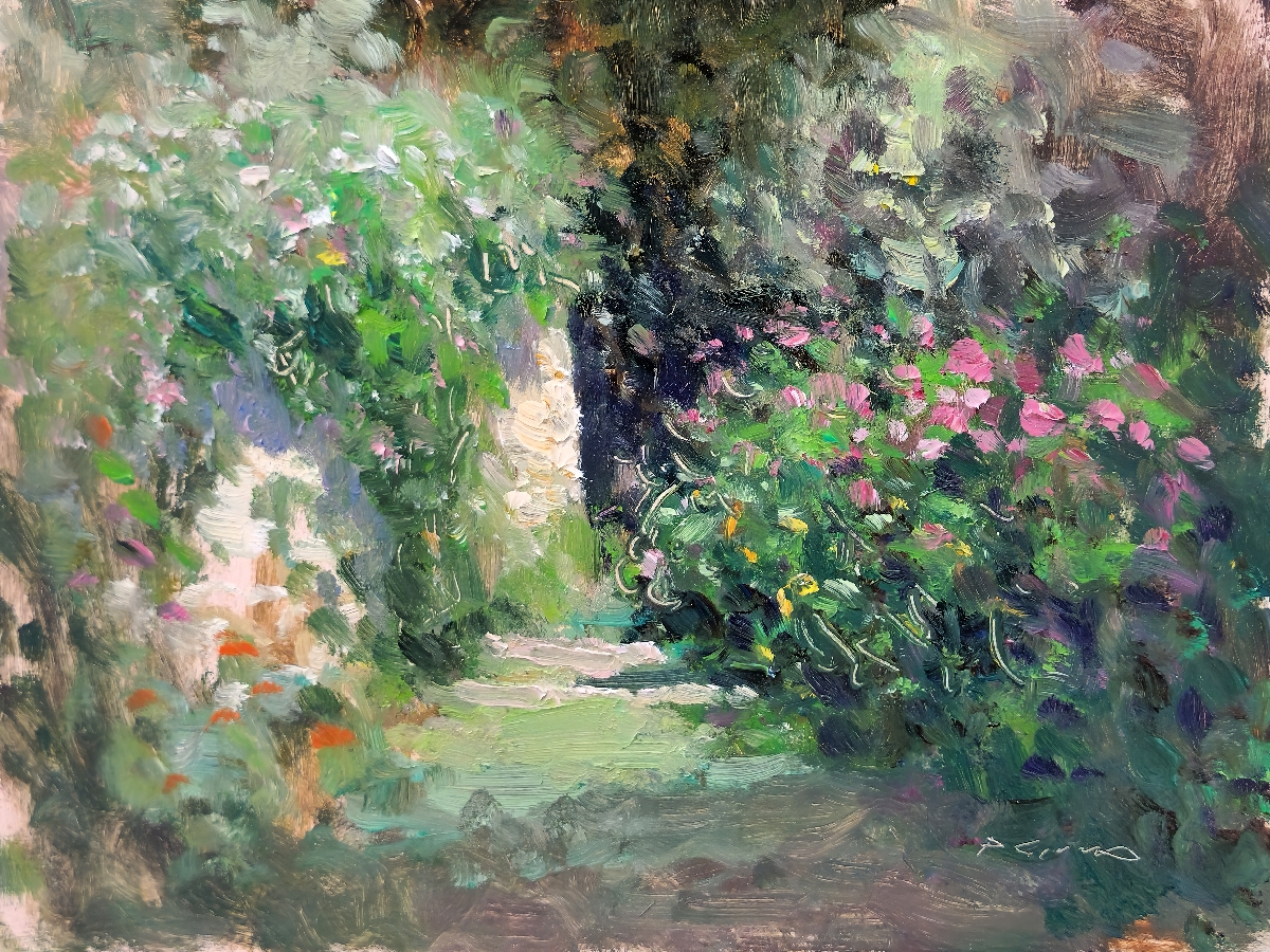 Peinture : La Grande Allée 