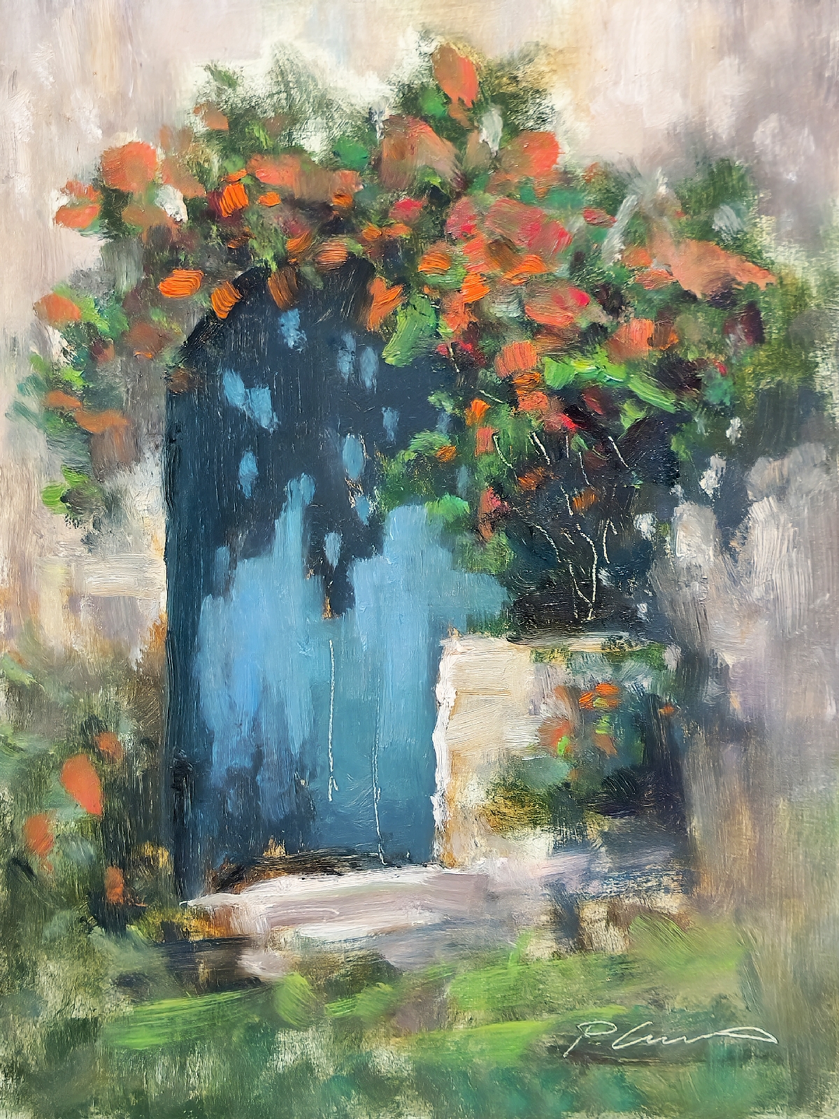 Peinture : Porte Provençale 