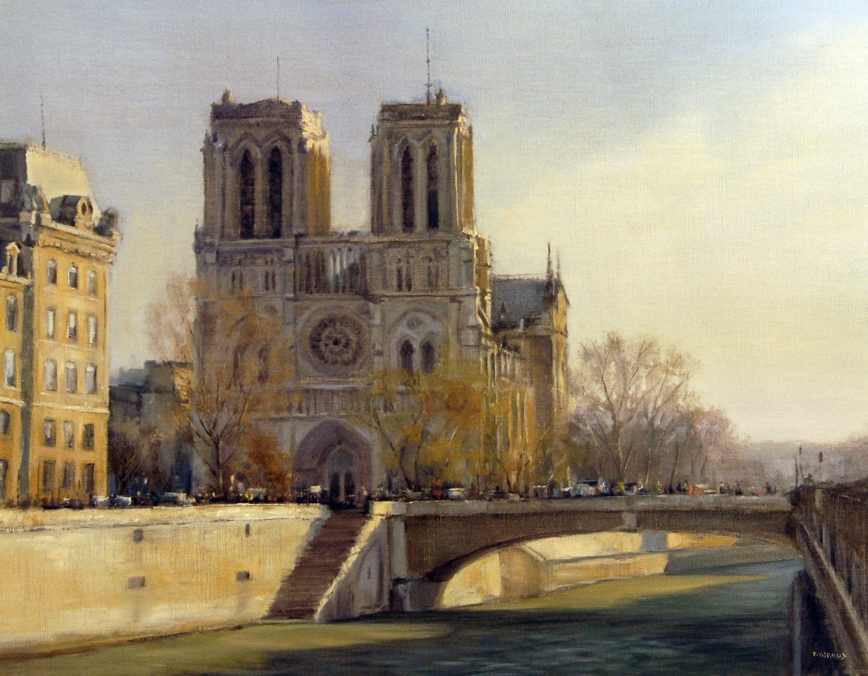 Peinture : Notre-Dame de Paris 