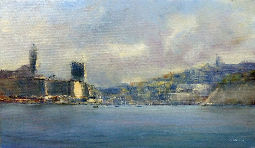 Peinture : Marseille Vieux Port 