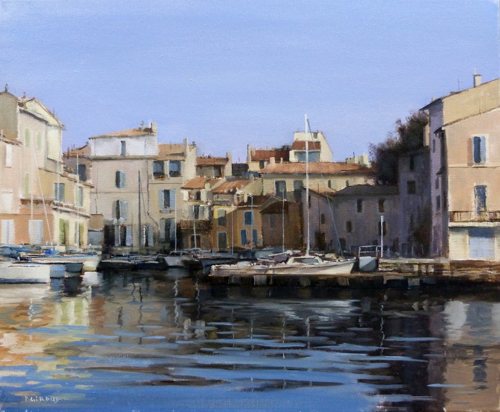 Peinture : Vue de Martigues 