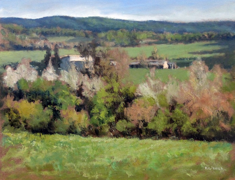 Peinture : Vers Rosans 