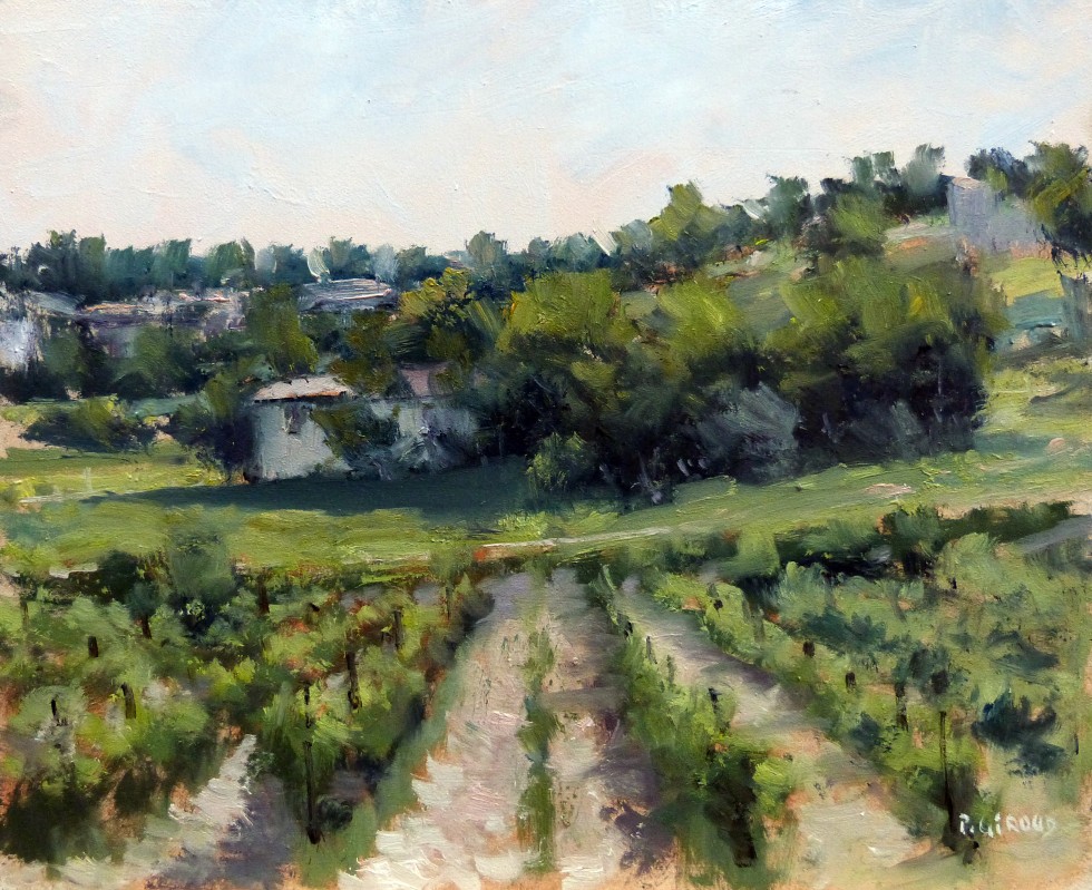Peinture : Vignes 