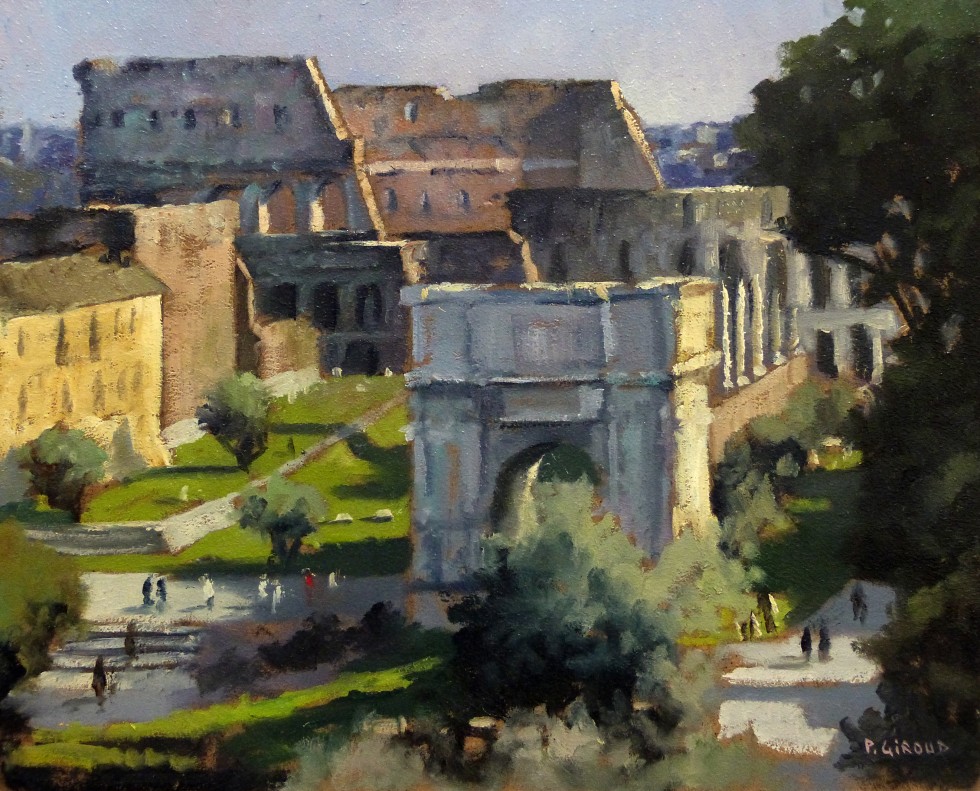 Peinture : Colisée de Rome