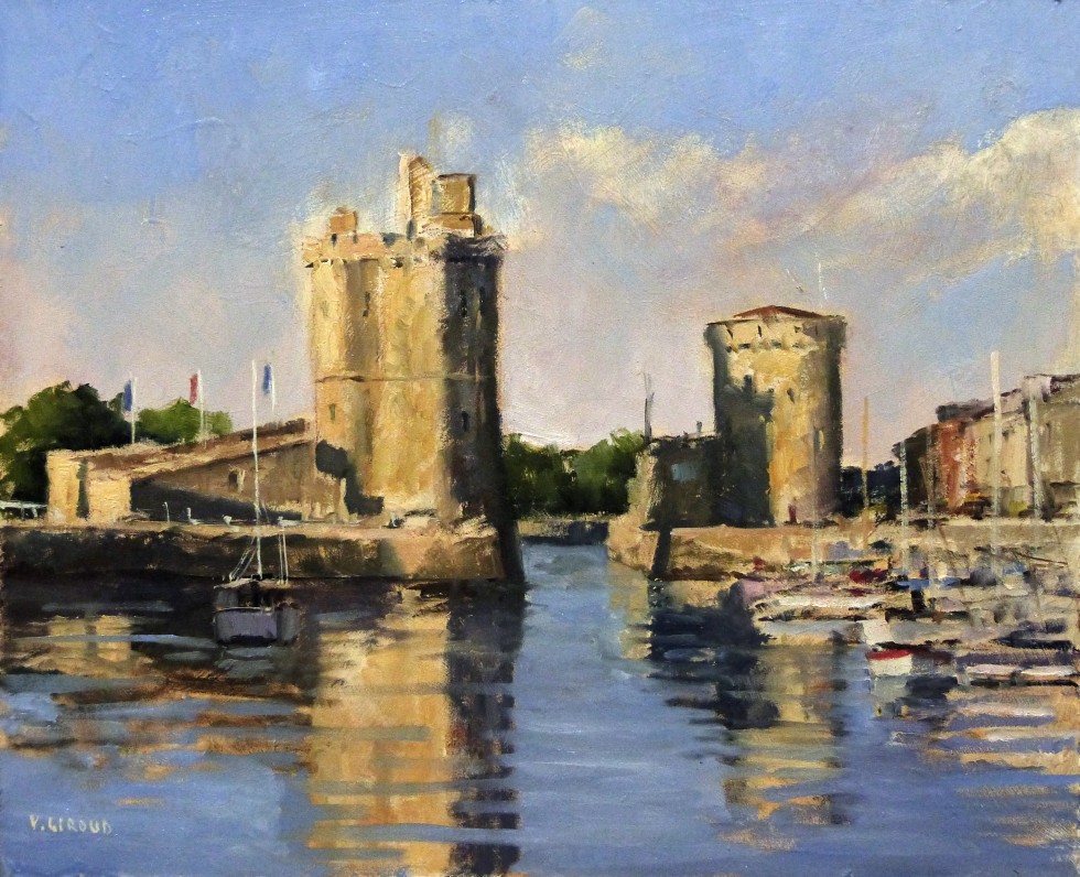Peinture : Port de la Rochelle