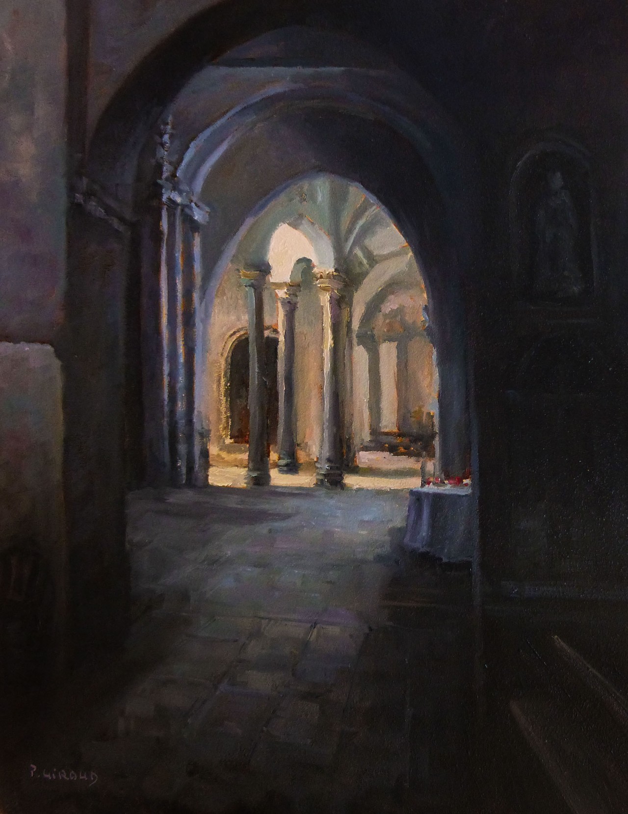 Peinture : Cathédrale St Sauveur 