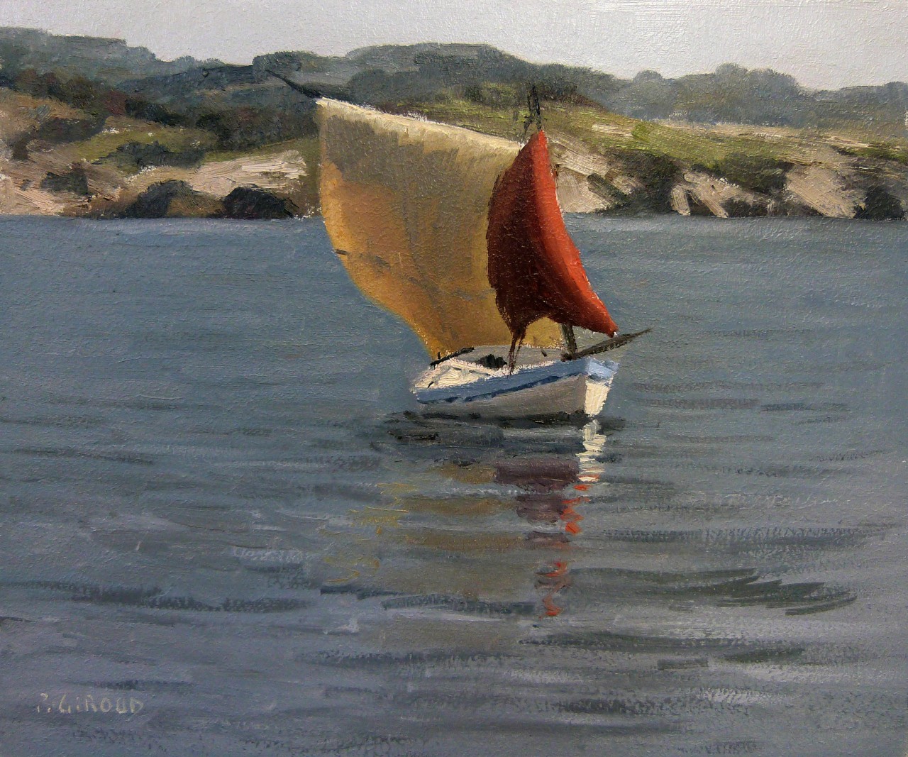 Peinture : Pointu vers Sanary 