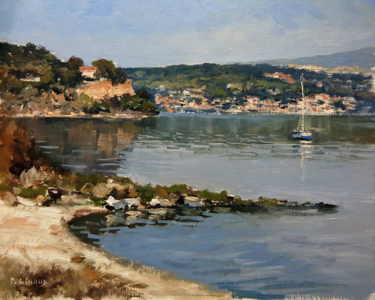 Peinture : Etang de Berre 